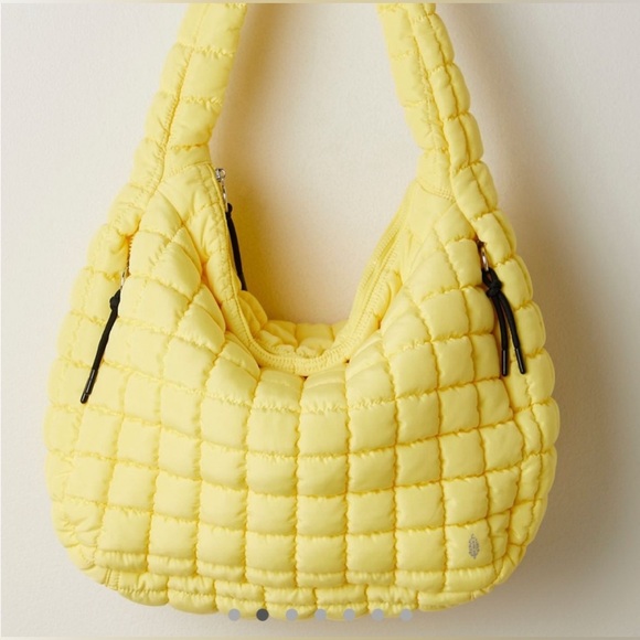 NWT FP Movement by Free People Large Quilted Shoulder Bag - Picture 3 of 6